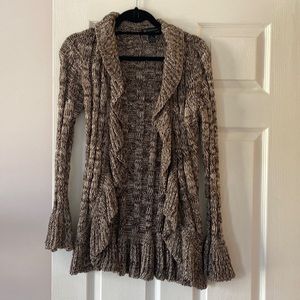 Fun cardigan - fit and flare. Medium.